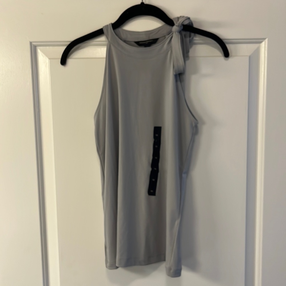 Banana Republic | Sleeveless Blouse with Tie Neck